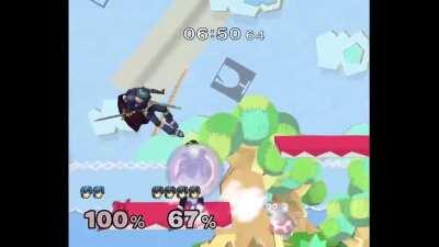 single-hit nair regrab