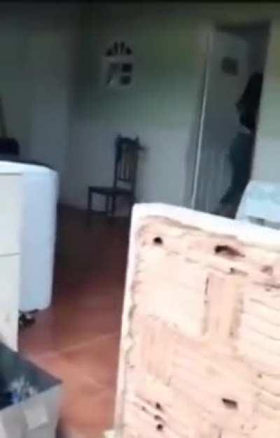 Light a firecracker, throw the lighter, and run with the firecracker to (not) safety