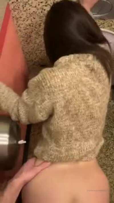 Her boyfriend didn't want to come out with her