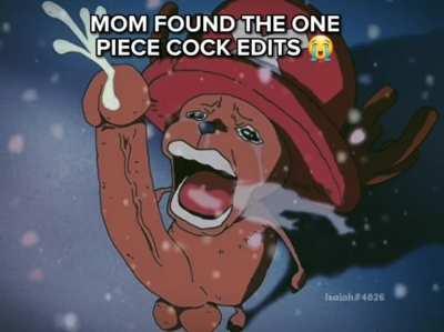 Mom found the onepiececock edits 😭