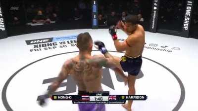 Nong-O Gaiyanghadao vs. Liam Harrison | ONE Championship Full Fight