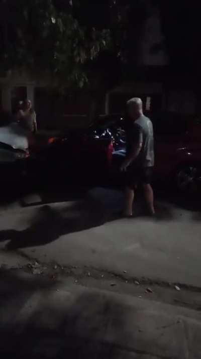 Chupado les arruino las vacaciones a una pareja