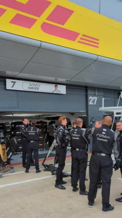 Imposter in the pitlane