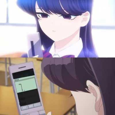 Komi-san gaming 😎🤙