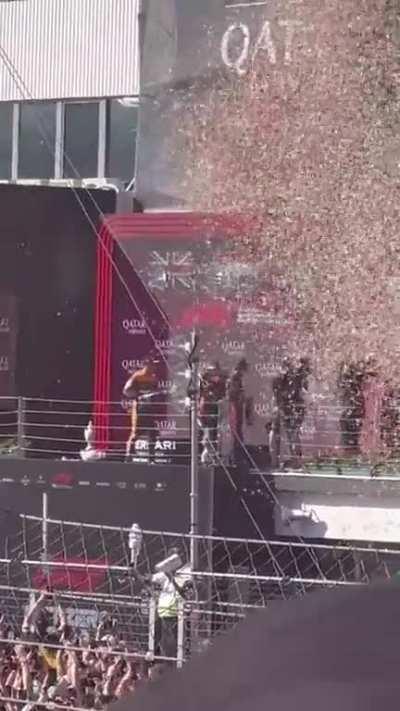 Lando broke Max’s trophy