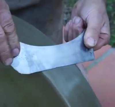 Restoring an old bread slicer