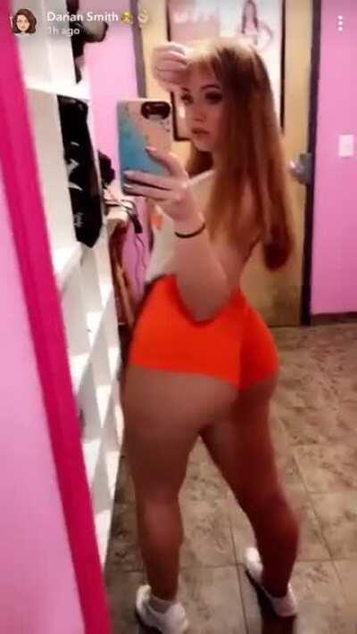 Snapchat story booty