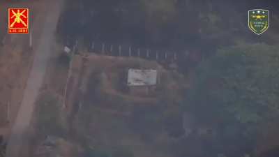 KPLA & Federal Wings (anti-junta) destroying Myanmar military Junta bases with drones in Kayah State, Eastern Myanmar in March 2025