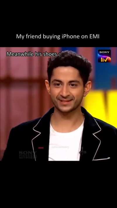 Even sharks got shocked by the price of the shoes he was wearing...