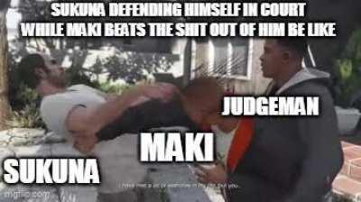 Jujutsu Kaisen Chapter 245 be like.....404 ERROR Maki not found.