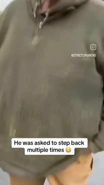 to not heed the multiple warnings