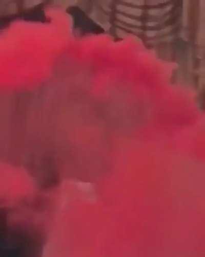 Young Thug and Carti trashing a hotel