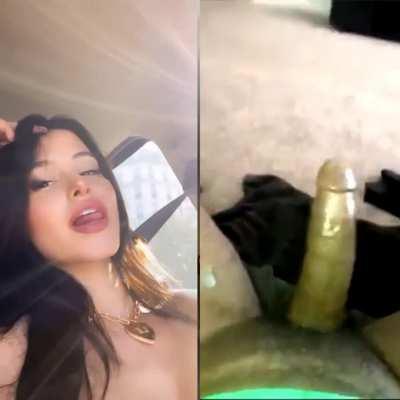 Lea loves watching him cum