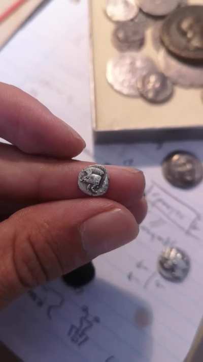 It's been years since I last could afford a coin, so I'm super excited to have acquired this tiny hemiobol from Kyzikos