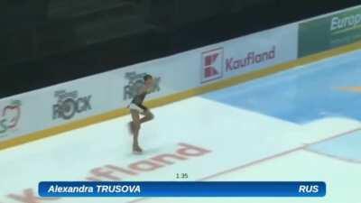 Alexandra Trusova's Otherworldly Loop Combinations!
