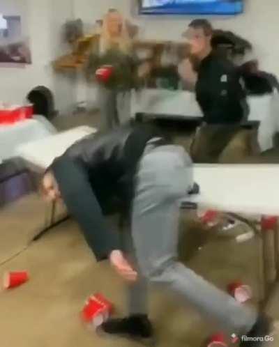 Pain be long after beer pong