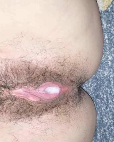 Come here hubby your dinner is served!!!