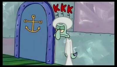 Squidward is gamer!1!1 😳 😳 😳