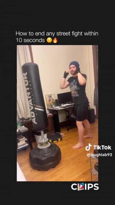 How to end any street fight.