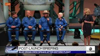 Jeff Bezos thanks Amazon employees and customers for his space trip 