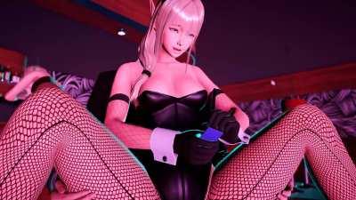 Bothering the Long-Eared Bunny Girl (OC)