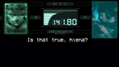 No recuerdo en que metal gear pasa esto