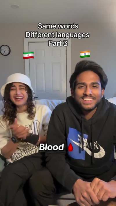 Young Indian and Iranian couple 🇮🇳♥️🇮🇷