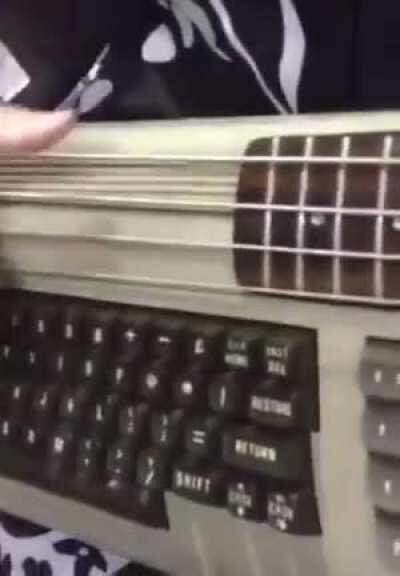 Commodore 64 Bass Guitar