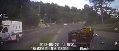 At least an ambulance was nearby