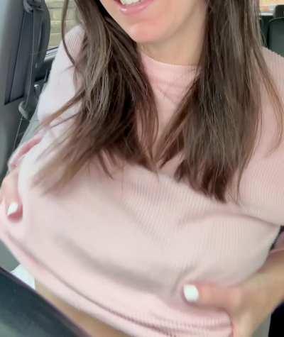 When a mom like me pulls up beside you in the parking lot!