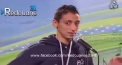 When you're trying to present your project in class but your friends keep looking at you