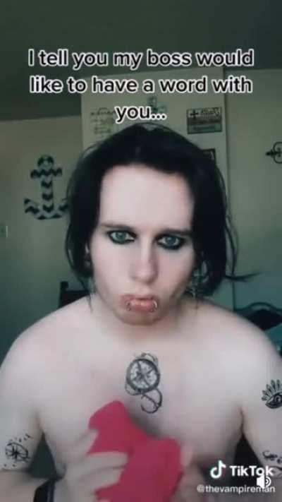 Mafia guy want you to meet his boss