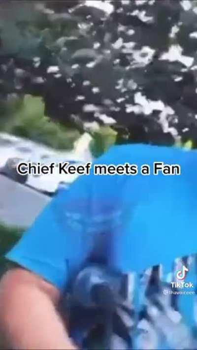 He been waiting for this moment his whole life 😂 // 2bills for anyone that can translate what Keef said at the end 😭