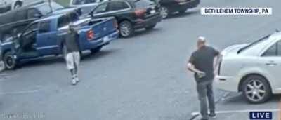 Guy shoots at a store employee after being told to wear a mask. Later gets into shootout with police using a AK-47 equipped with a drum magazine.