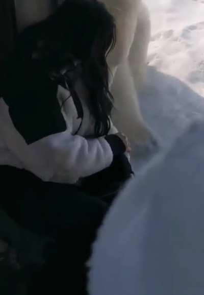 Depressed Polar bear dahil kinantahan ni Moira