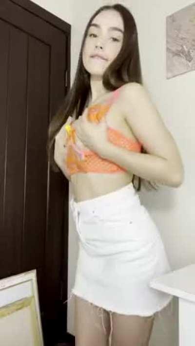 Stop looking get undressed too