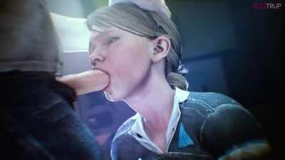 Kara face-fuck (Fugtrup) [Detroit: Become Human]