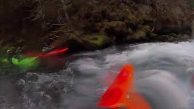 I’m on a boat and it’s going fast