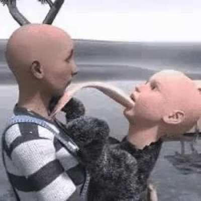 biraz rahatsız edici, biraz komik.