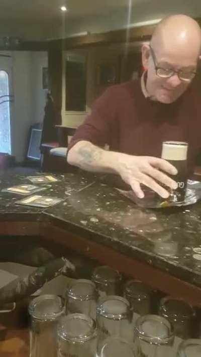 Never underestimate an Irishman when a pint is involved.