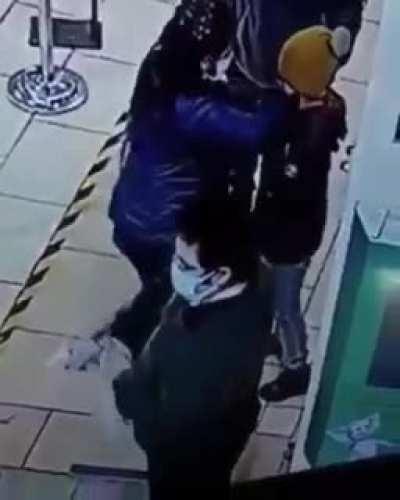 He knew he done messed up. Poor kid