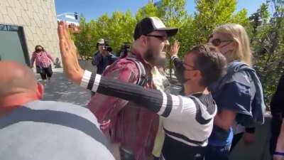 Angry and entitled protestors on the 