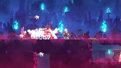 Official gameplay of the new Deadcells collab