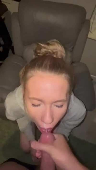 I have an addiction and it’s sucking dick after they cum