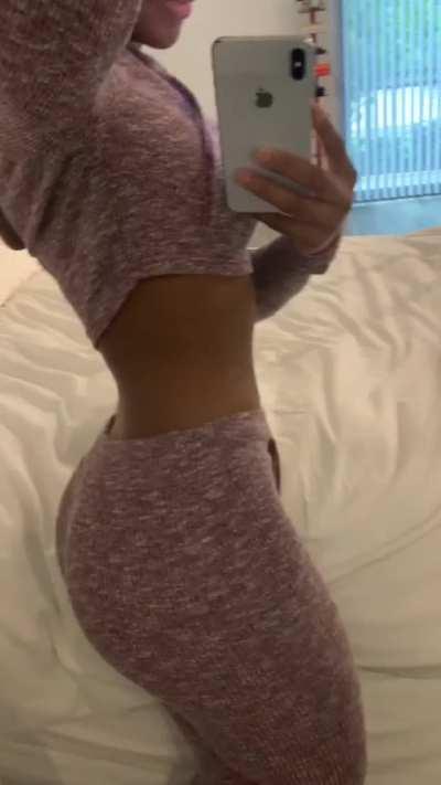 finally wore this v cute set today that my amazing subscriber bought me from my wishlist♥️