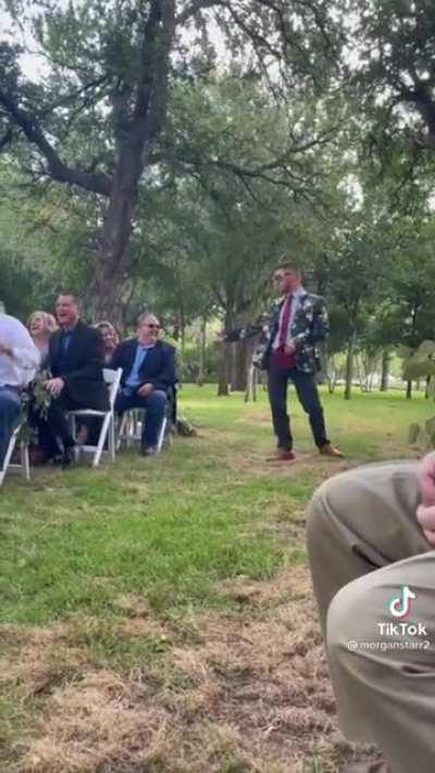 The Flower Man has arrived