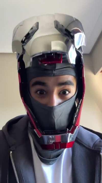 200$ IRON MAN HELMET DOES WORK!!!!!!