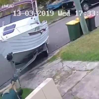 That was a close one but he held on