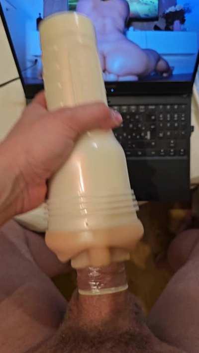 Using a dirty fleshlight part 1