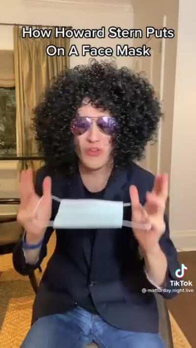 Pretty good impersonation.